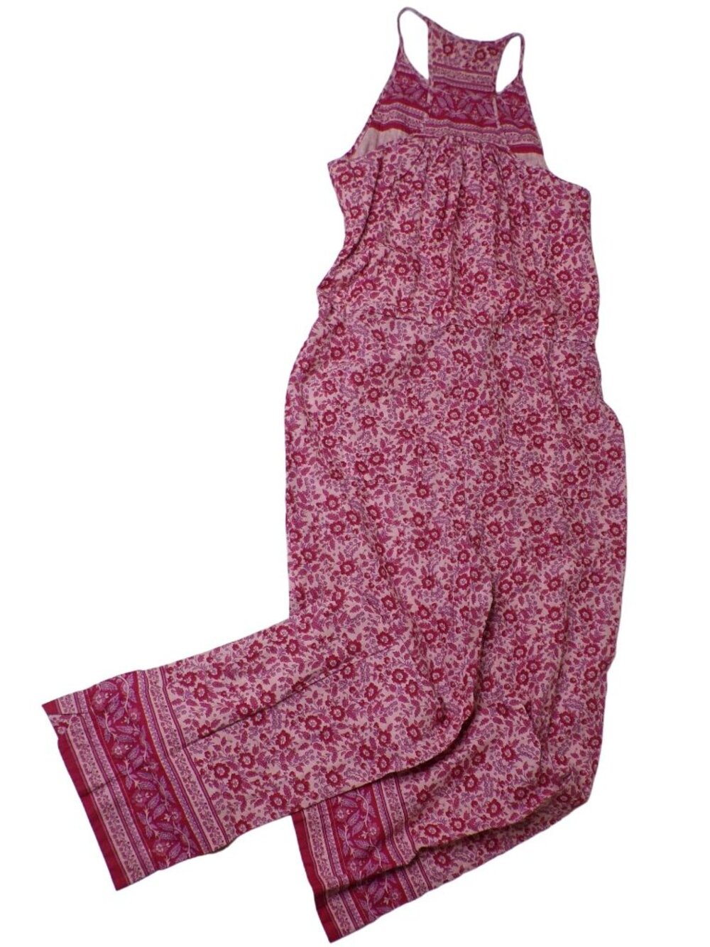 🆕FAHERTY Adella Jumpsuit Floral Cotton Small - Picture 9 of 11